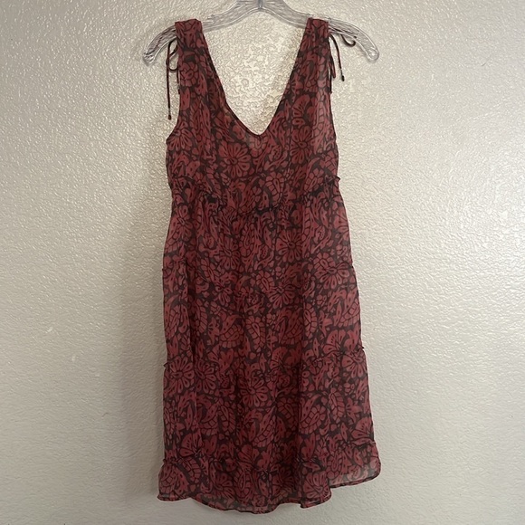 American Eagle Pink Sheer Dress Size 8 - Picture 4 of 4